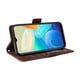 thumbnail image 5 of Carcasa FOXDOCK Vivo Y16 4G de cuero PU, diseño acolchado clásico, protección contra caídas y rayones, 5 of 5