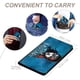 thumbnail image 4 of Los Miserables Porta Pasaporte y Cartera de Viaje Premium de Cuero PU, Funda de Pasaporte Bloqueo RFID con Ranuras para Tarjetas de Crédito, Estuche para Libro de Pasaporte para Familia 10cm × 15cm, 4 of 6