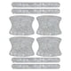 thumbnail image 1 of Etiquetas Engomadas De La Manija De La Puerta Del Coche Del Diamante Artificial Seguridad Del Rasguño Para El Estilo Del Coche Blanco, 1 of 5