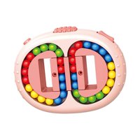 Magideal - Juguetes Creativos De Frijoles, Juguetes Para Niños Adultos, Juguetes De Descompresión Para Fiestas, Interacción, Rompecabezas Educativo, Juguetes De , Rosado