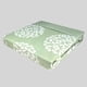 thumbnail image 3 of Sábanas Aterciopelada Composé 1.5 Plazas Círculos Blanco y Verde, 3 of 3