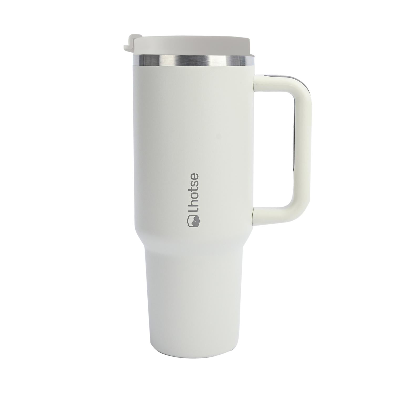 Vaso Térmico Tumbler 1180ml Acero Inoxidable Con Tapa Lhotse Crema
