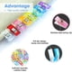 thumbnail image 5 of Clip de costura multifuncional, clip de costura de 70 piezas, mini clip de costura de 6 colores, clip de acolchado de alta calidad, herramienta artesanal multicolor para el proceso de costura y encuad, 5 of 5