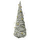 thumbnail image 1 of Árbol De Pascua Premium 2.10 M Pino De Navidad Plegable Nevado Adornos, 1 of 8
