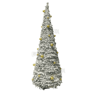 Genérico - Árbol De Pascua Premium 2.10 M Pino De Navidad Plegable Nevado Adornos