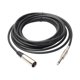 thumbnail image 3 of XLR 3PIN Macho A 1/4 6.35mm Mono Jack Masculino Cable De Audio Micrófono Cable 10 FT, 3 of 3