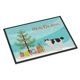 thumbnail image 1 of Felpudo Caroline's Treasures 46x69 cm Feliz Navidad, 1 of 7