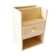 thumbnail image 1 of Gabinete De Casa De Muñecas A Escala 1:12 Con Cajón, Muebles Artesanales De Madera Para Casa De Muñecas, 1 of 5