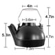 thumbnail image 5 of Plancha humidificadora Fire Beauty Fire Beauty, hierro fundido, 2,5 L, 5 of 9