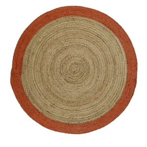 Dib - Alfombra Jute Red.Cancun 150X150 Naranjo