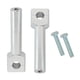 thumbnail image 1 of Kit Elevador Manillar Moto 22 / 25mm Universal Para Motocross Plata 22MM, 1 of 5