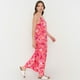 thumbnail image 4 of Vestido Mujer Largo Tiritas Print Hawai Rosado Corona, 4 of 5