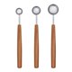 thumbnail image 1 of Juego de cucharas medidoras para especias Triangle Sense de acero inoxidable, 1 of 3