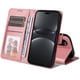 thumbnail image 5 of Funda Billetera para Huawei Nova 13 Pro con Porta Tarjetas y Soporte Ajustable Rosa, 5 of 5