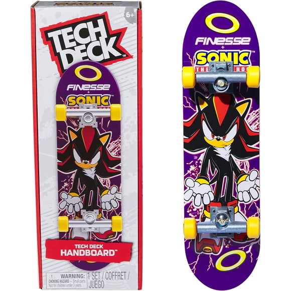 Handboard Tech Deck Finesse Sonic The Hedgehog 25cm