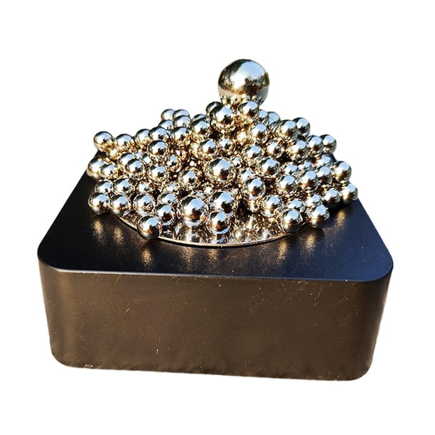 Mini Juguete Magnético De La Escultura Del Escritorio De La Decoración Del Arte Para La Bola De Acero Del Aburrimiento De Los Ni?os Del Regalo De La Oficina