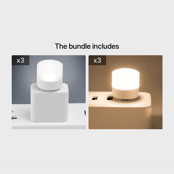 USB Night-light Dormitory Charging Treasure Computer Mobile Power Charging Head Led Lamp