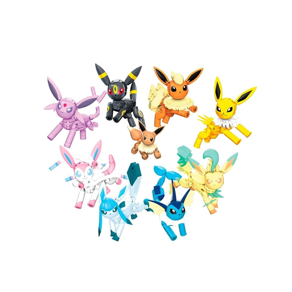 Set De Construcción Mega Construx Mattel Eevee Evolución 470 Piezas