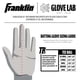 thumbnail image 5 of Guantes de bateo Franklin Sports Youth Flex Tee Ball, blanco/rosa, 5 of 7