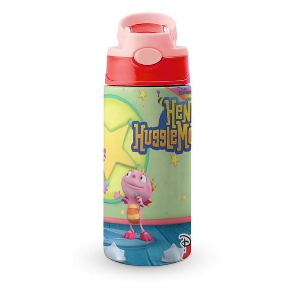 Botella de Agua Henry Hugglemonster Rosa 12 Oz