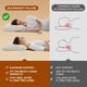 thumbnail image 5 of Almohada de trigo sarraceno LOFE Organic tamaño queen con loft ajustable, 5 of 8