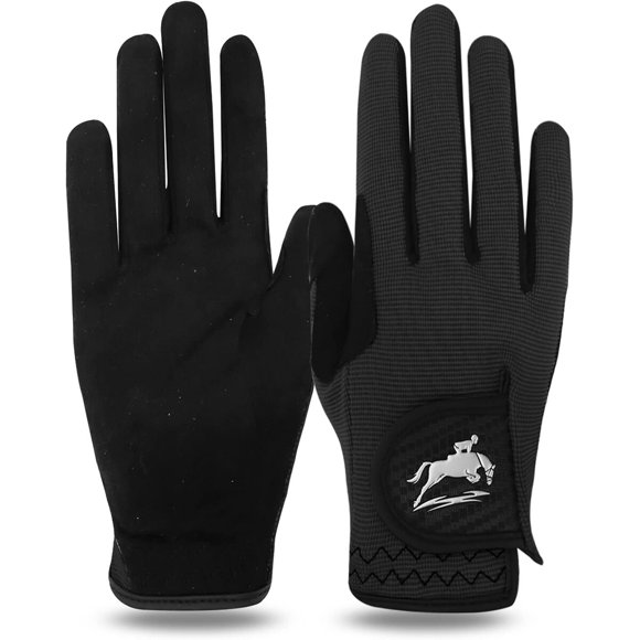 FINGER TEN Horse Riding Gloves for Women with Secure Grip