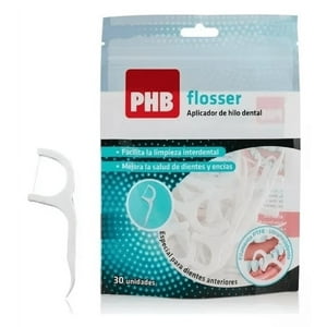 Aplicador Hilo Dental Phb Flosser 30 Unidades
