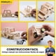 thumbnail image 4 of Auto Todoterreno de Madera con Tornillos para Niños - Arma y Juega con Stanley Jr, 4 of 7