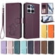 thumbnail image 3 of Motorola Edge 70 Fusion Funda Billetera con Estampado de Gato, Morado Oscuro, 3 of 6