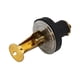 thumbnail image 2 of Plug SEACHOICE Deck and Baitwell Brass de 3/4 pulgadas, paquete de 2, 2 of 4