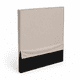 thumbnail image 2 of Respaldo de cama liso cuadrado 1,5 plaza con funda desmontable Lino Beige, 2 of 2