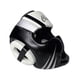 thumbnail image 2 of Casco De Boxeo Casco Portátil De Muay Thai Para Combate De Taekwondo Lucha Negro Blanco, 2 of 5