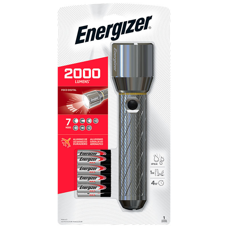 Energizer - Linterna De Mano Vision Hd 2000L