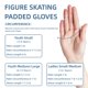 thumbnail image 4 of Guantes de Patinaje SARIUROS Juveniles M/L con Acolchado y Compatibilidad con Pantalla Táctil, 4 of 7