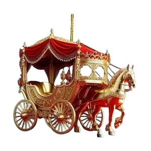 Bothyi - Adorno Colgante De Acrílico Para Puerta De Fiesta, Carruaje De Festival, Adorno Navideño