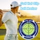 thumbnail image 4 of Lector de green de golf, marcador de pelota de golf, nivel de pin, ayuda para putt con clip para sombrero, nivel de putt de pendiente de golf de alta precisión, marcador de bola de lectura de burbuja,, 4 of 7