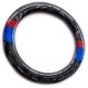 thumbnail image 3 of Pegatina de fibra de carbono para el botón de arranque y parada del motor de coche BMW Serie 3 E90, E92 y E93., 3 of 7