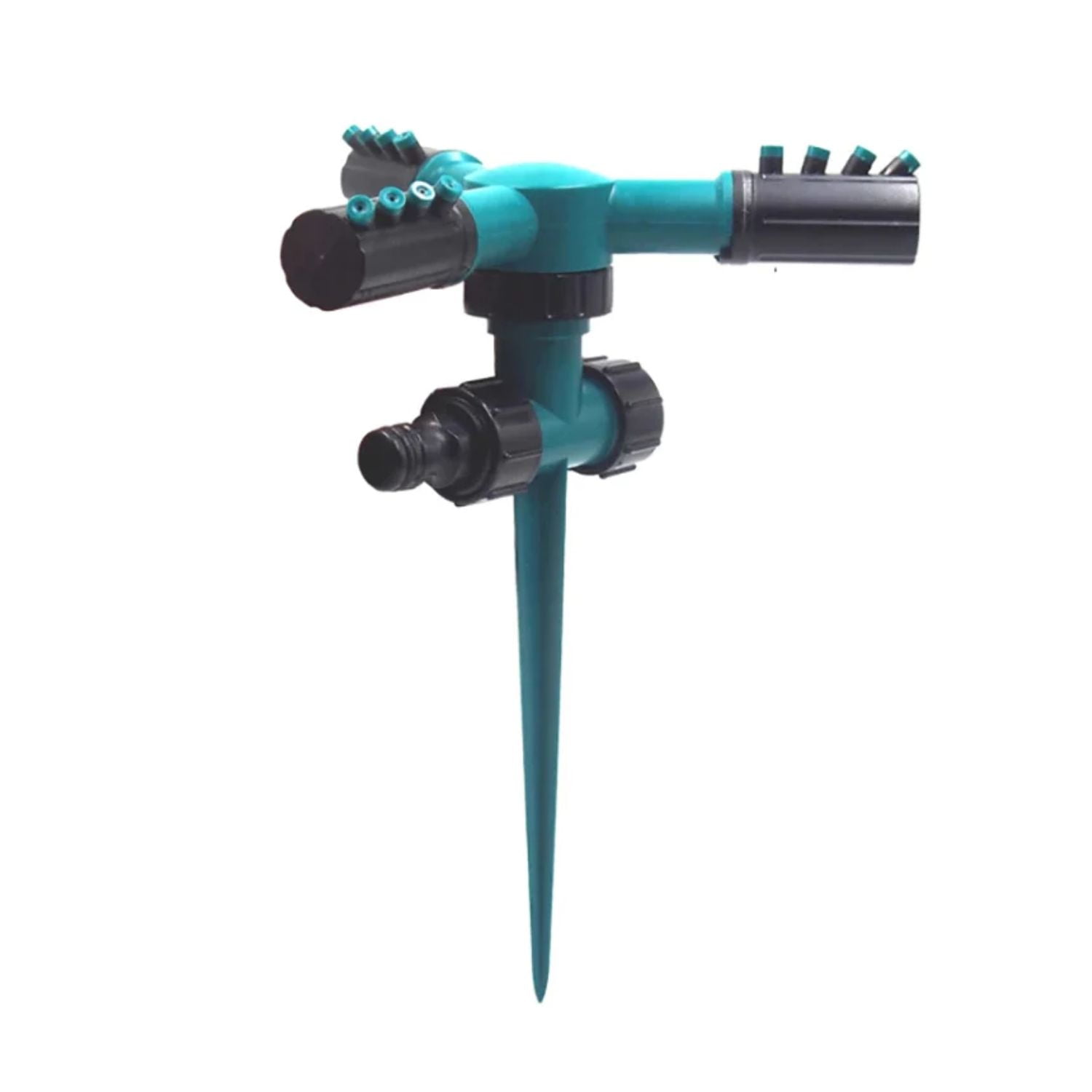 Importclick - Aspersor Giratorio 360 ° Rociador De Agua Con Estaca Para Jardín