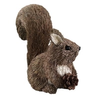 Magideal - Estatuilla De Ardilla, Manualidades Bonitas, Decoración Pequeña Y Divertida Para Jardín, Dormitorio, Habitación Del Hogar