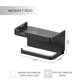 thumbnail image 2 of Soporte Papel Higienico Confort Porta Organizador Baño, 2 of 6