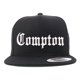 thumbnail image 1 of Gorra de béisbol Trendy Apparel Shop Compton City Snapback Black, 1 of 2