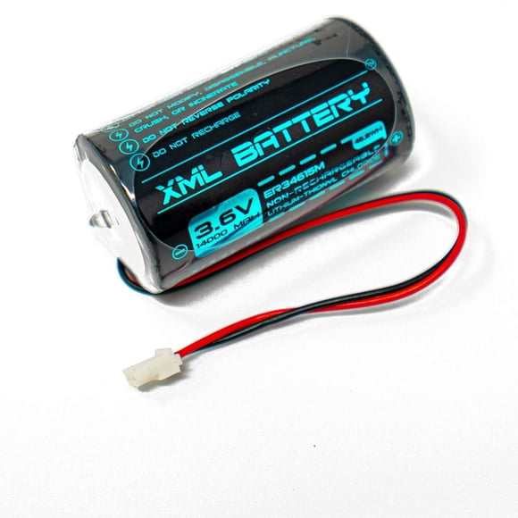 Batería XML 3.6V 14000mAh Li-SOCl2 ER34615M