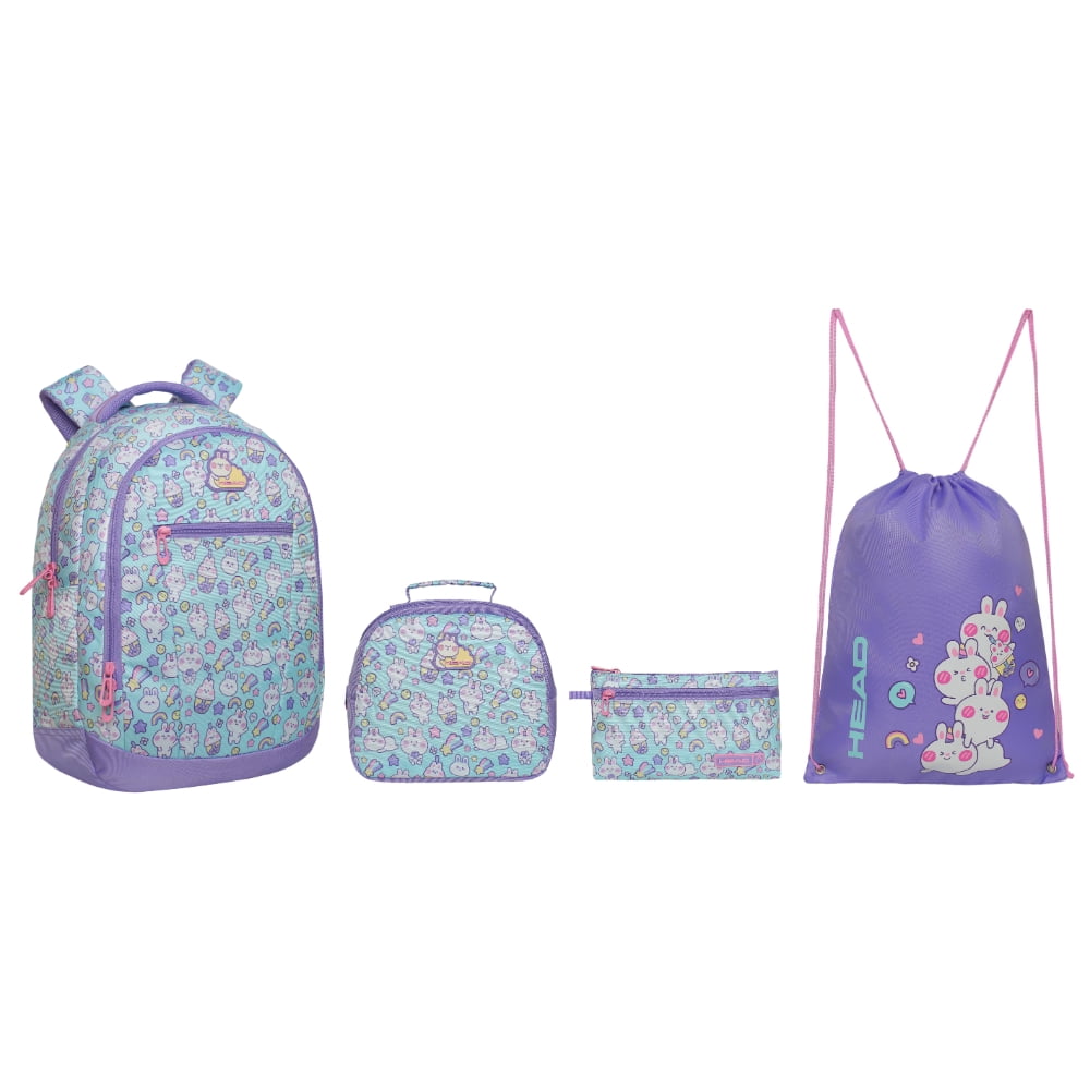 Pack Top Escolar Mujer Conejos Menta Head
