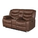 thumbnail image 5 of Sofá Reclinable 2 Cuerpos Con Consola Domingo Café, 5 of 12