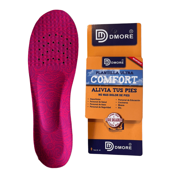 Plantillas COMFORT Alivio Antiestrés Mujer Viscoelásticas