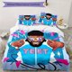 thumbnail image 1 of 3pcs YEET-Inspired Bedding Set - Includes 1 Cover & 2 Pillowcases, Breathable Polyester, Machine Washable - Perfect for All Seasons, Cartoon Theme, Zipper Closure, Digital Print, Allseason Comfort|Pla, 1 of 1