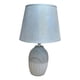 thumbnail image 1 of Lampara De Velador Lampara De Mesa Diseño Madera Ceramica gris 1, 1 of 3