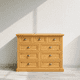 thumbnail image 3 of Cómoda de Madera Vintage con Cajón de Seguridad - Natural - 120x40x90 cm, 3 of 3