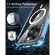 thumbnail image 5 of Funda ESR para iPhone 16 Pro MagSafe a prueba de golpes, transparente, 5 of 7