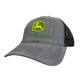 thumbnail image 1 of Gorra John Deere 6 Paneles Oxford Gris con Malla, 1 of 1